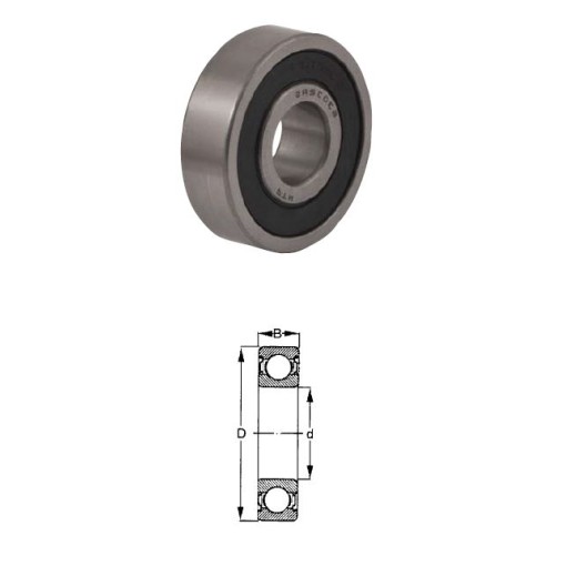 CUSCINETTI RADIALI A SFERE 6310-2RS 50x110x27