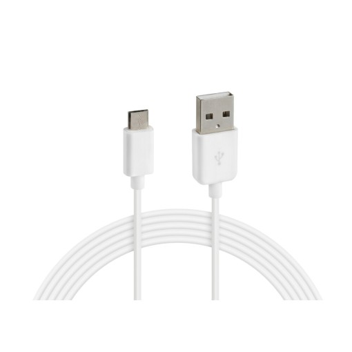 CAVO MICRO USB 1Mt BIANCO, RICARICA & DATI