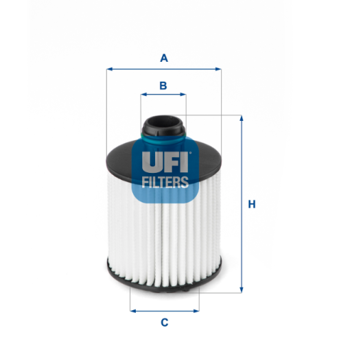 FILTRO OLIO 25.139.00 UFI