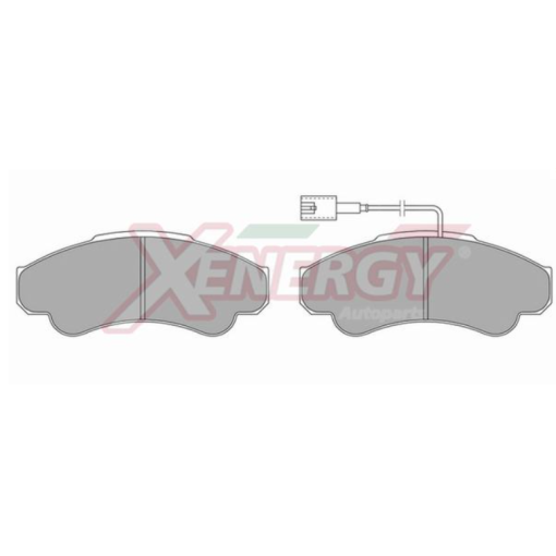 PASTICCHE FRENO ANT DUCATO -X40851 -FVR1479