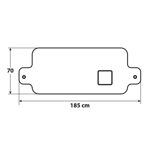 No-Frost, telo antibrina per parabrezza - 185x70 cm