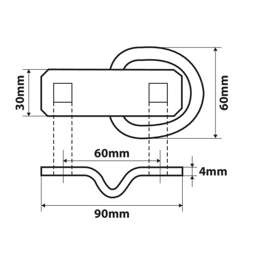 anelli per ancoraggio, 2 pz G-3