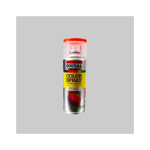 BOMBOLETTA SPRAY FLUORESCENTE SOUDAL ROSSO