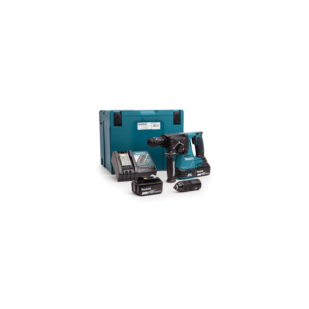 MARTELLO TASSEL SCALPELL BATTERIA DHR243RTJ MAKITA